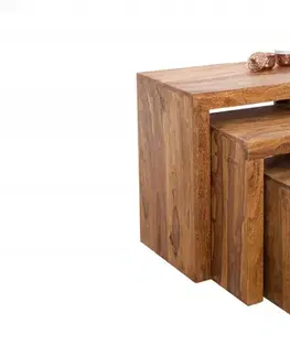 Odkladací stolík 3 ks MITHRA Dekorhome