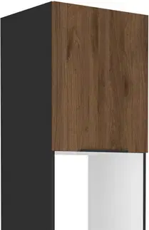 ArtLemp Kuchynská linka ALORA/MOZAN | cashmere/orech 280 cm Prevedenie: s pracovnou doskou