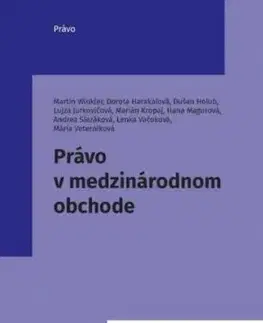 Právo v medzinárodnom obchode - Martin Winkler