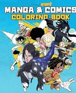Saturday AM Manga and Comics Coloring Book - Saturday Am