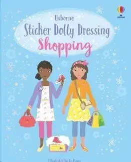 Sticker Dolly Dressing Shopping - Fiona Watt