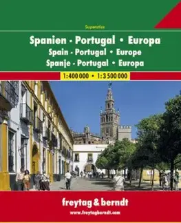 Španielsko - Portugalsko 1:400 000, 1:3 500 000 - Superatlas