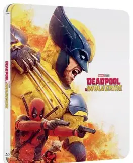 Deadpool & Wolverine 2BD (UHD+BD) - Limitovaná sběratelská edice - steelbook: motiv WV