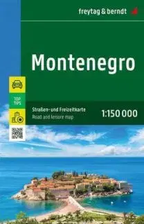 Čierna Hora 1:150 000 - automapa
