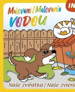 Malování / Maľovanie vodou: Naše zvířátka / Naše zvieratká