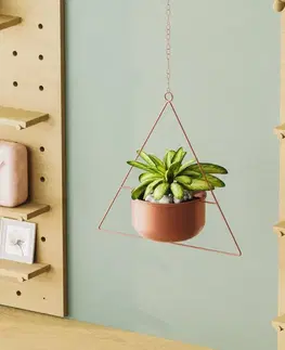 Dekoratívny kvetináč Harpusta - Copper