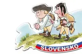 (M) Drevená magnetka MAŤKO a KUBKO (na kopci), Slovensko