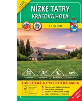 TM 123 Nízke Tatry - Kráľova hoľa 1: 50 000, 2023