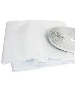 sieť okenná proti hmyzu 150x130cm biela 5,6m