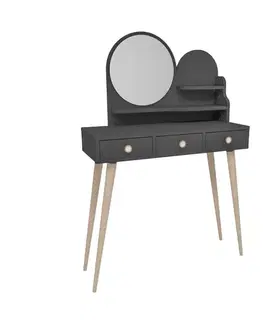 Kozmetický stôl Ruges Anthracite
