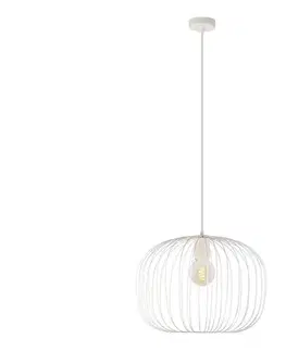  Závesný luster OVELLA 1xE27/15W/230V, priemer 46 cm, krémový W-KM 1370/1 SAND