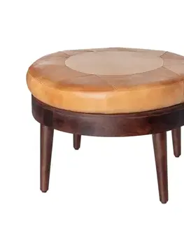 Dekoria Puf Soleil 62x41cm, 62 x 62 x 41 cm