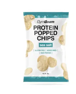 GymBeam Proteínové čipsy morská soľ