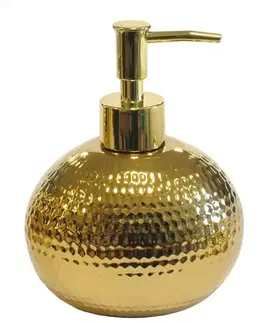 Dávkovač mydla Karat keramika zlatá CST-1829 84