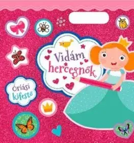 Óriás kifestő - Vidám hercegnők