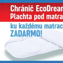 Matrac Fragrance Lemon z pamäťovej peny DreamBed - 80x200cm Tiahome