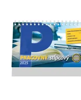 Stolový kalendár Pracovný kalendár stĺpcový 2025
