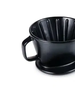 Ručný filter na kávu, veľ. 2, čierny