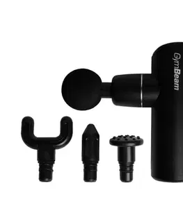 GymBeam Mini masážna pištoľ Black