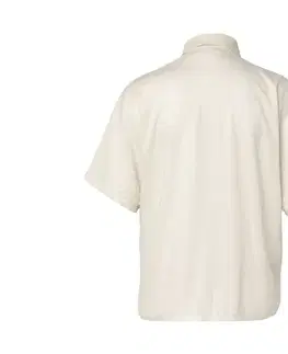 Ľanová blúzka, krémovobiela