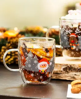 4Home Termo pohár Mug Santa Hot&Cool 270 ml, 2 ks
