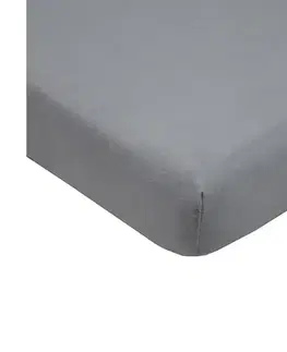EKO - Nepremokavé prestieradlo s gumičkou JERSEY 120x60 cm šedá P-01-M-GREY
