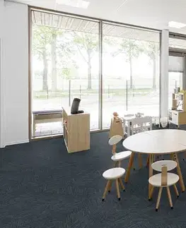 FORBO Flotex Planks Frameweave Ink 142002
