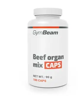 GymBeam Zmes hovädzích orgánov CAPS