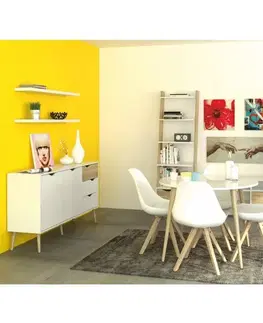 TV stolík OSLO 75391 dub sonoma / biela Tempo Kondela