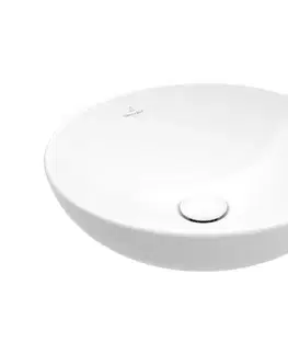 Villeroy & Boch 4A460001 - Umývadlo na dosku LOOP&FRIENDS priemer 42 cm keramika/biela 4A460001