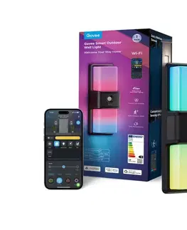 Govee - LED RGBIC stmievateľné vonkajšie svietidlo LED/230V IP65 2700-6500K Wi-Fi H7078CD1