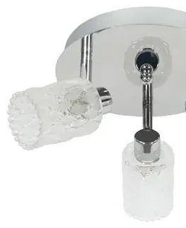 Stropné svietidlo Trans plafond 3X40W G9 chróm