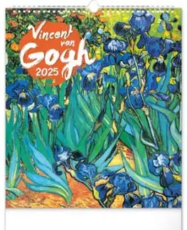 Nástenný kalendár Vincent van Gogh 2025, 30 × 34 cm