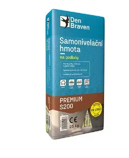Den Braven Samonivelačná hmota na podlahy premium S200 25kg