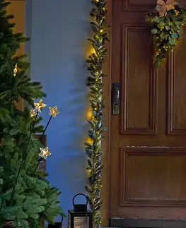 LED jedľové vetvičky, 3 ks