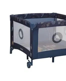 Lionelo - Hracia ohrádka BONNIE Blue Navy 5903771709200