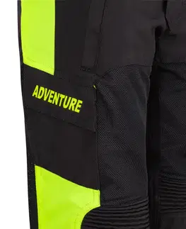 W-TEC Pinapoco kalhoty čierna-fluo - S/M