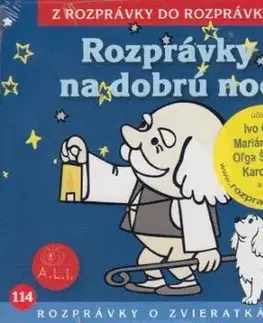 Rozprávka - Rozprávky na dobrú noc CD (kartón)