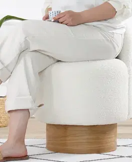 Taburet Monre Teddy White