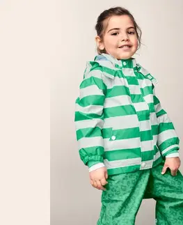 Bunda do dažďa z recyklovaného materiálu