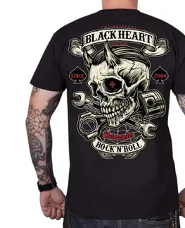 BLACK HEART Liberty čierna - L