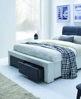 Posteľ CASSANDRA S s úložným priestorom Halmar