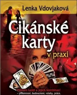 Cikánské karty v praxi - kniha + karty - Lenka Vdovjaková