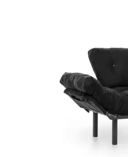 Kreslo ušiak Nitta Single - Black