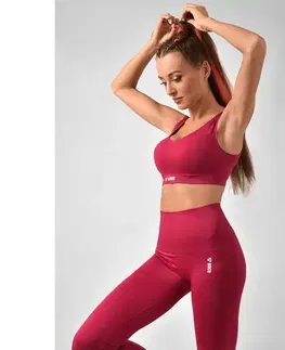 Boco Wear Burgund Plain Push Up ružová - XS/S