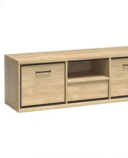 TV stolík M12 Mediolan Natural Hikora