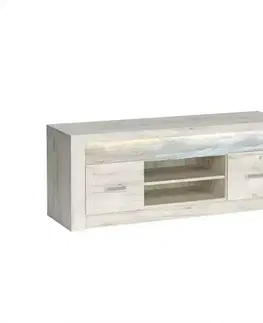 TV stolík Indianapolis I9 kraft biela