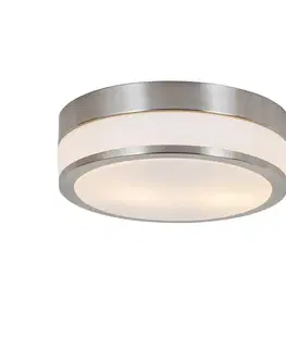 Moderné vonkajšie stropné svietidlo oceľ 28 cm IP44 - Flavi