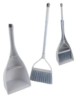 MAKRO - Lopatka s metličkou, umelá hmota, výška metličky 52cm