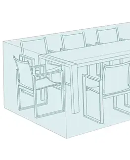 NABBI E-NBD130 ochranný obal na záhradný set svetlosivá